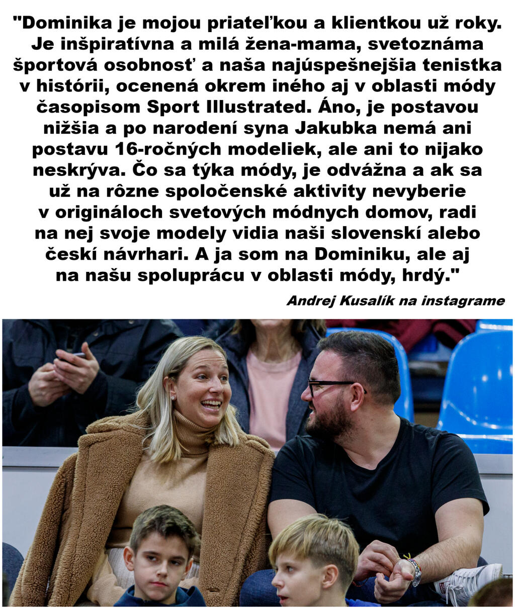 Cibulkovej dvorný štylista Andrej Kusalík to po kritike Ziegler nevydržal a prehovoril na sociálnej sieti. Štylistke poslal tvrdé slová.