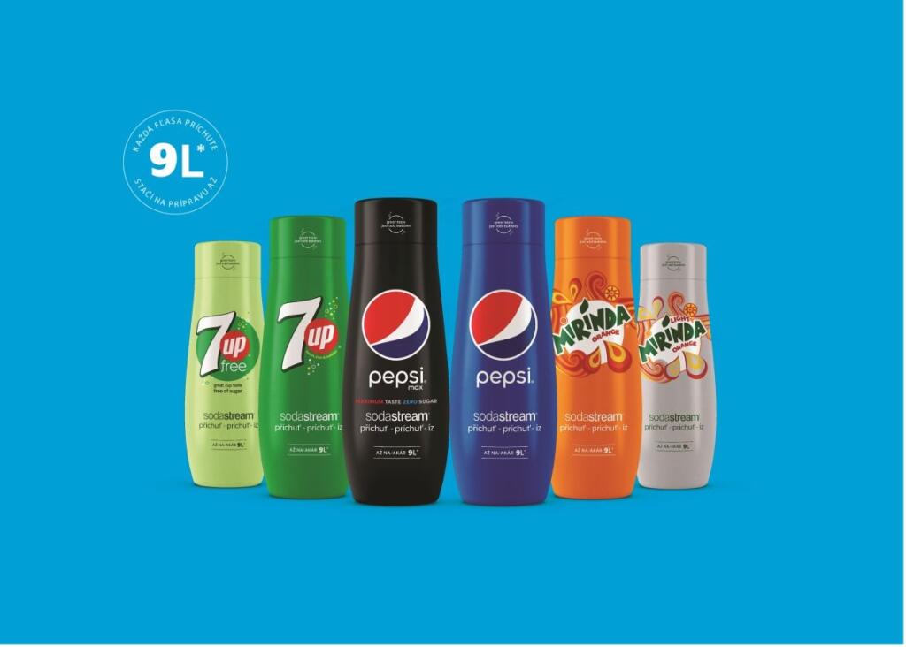 S novými príchuťami SodaStream x Pepsi si na svoje príde každý.
