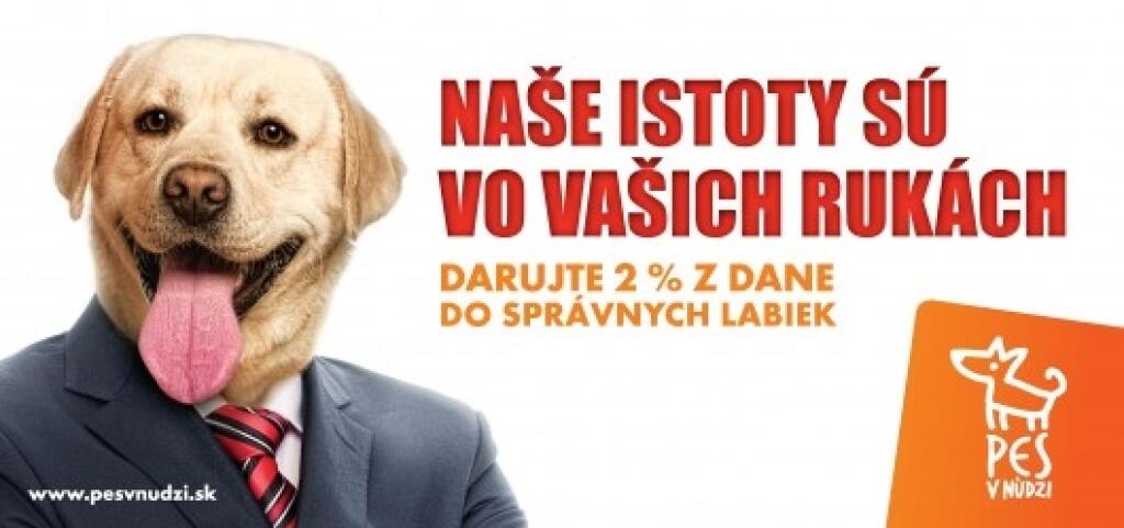 Pes v núdzi sa naváža do kampane Smeru. Chce 2 percentá