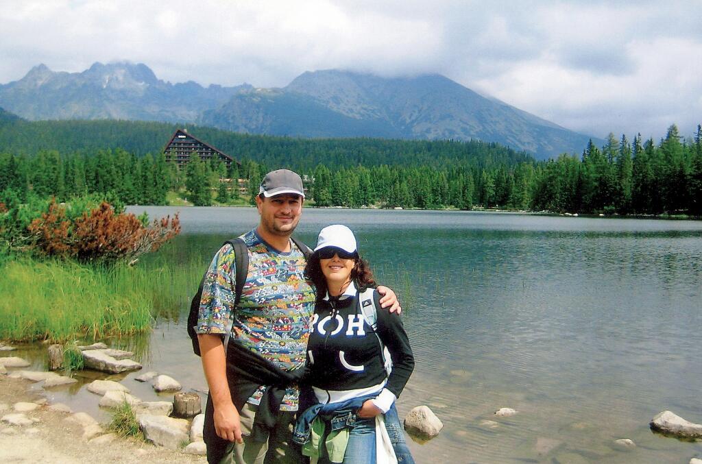 Moderátorka Iveta Malachovská a operný spevák Martin Malachovský v roku 2009.