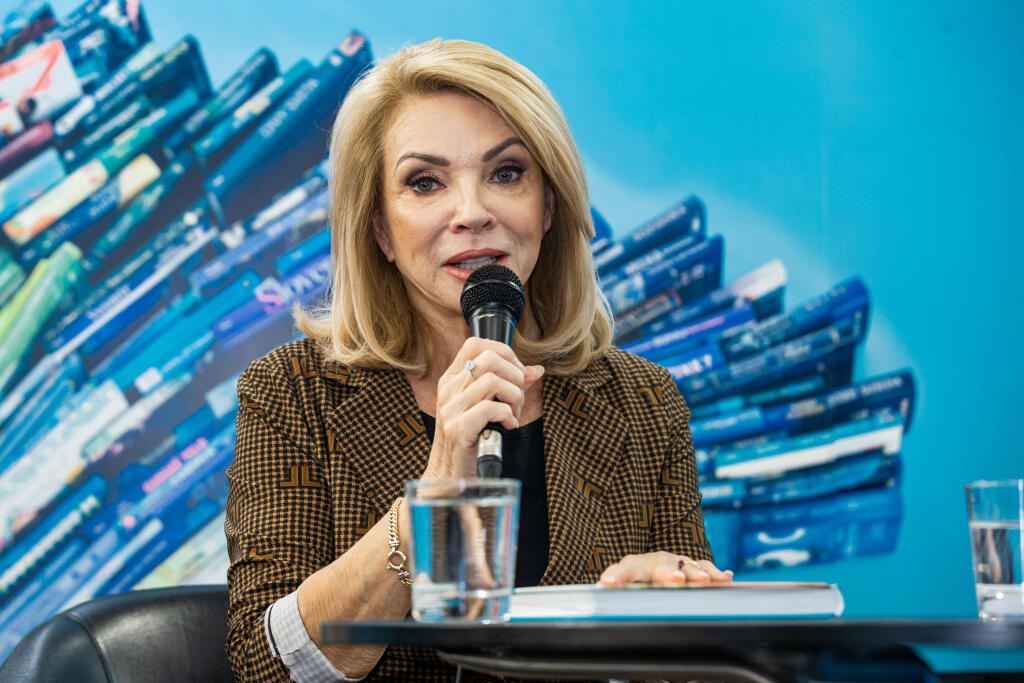 Prezentácia kuchárskej knihy od herečky Zdeny Studenkovej v Bratislave.