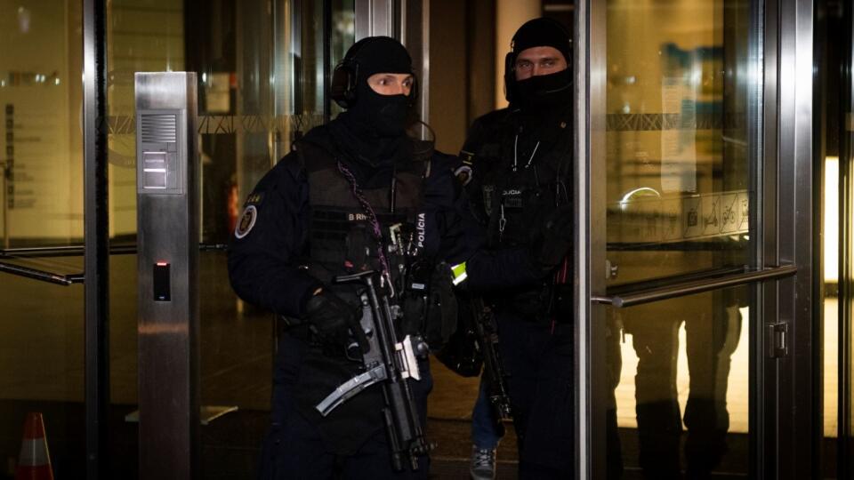 SR Bratislava Digital Park Penta polícia razia