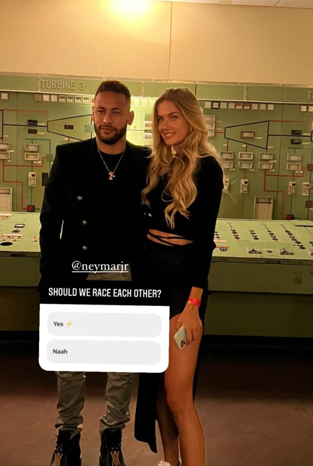 Atlétka Alica Shmidt s futbalistom Neymarom. Hodili by sa k sebe.