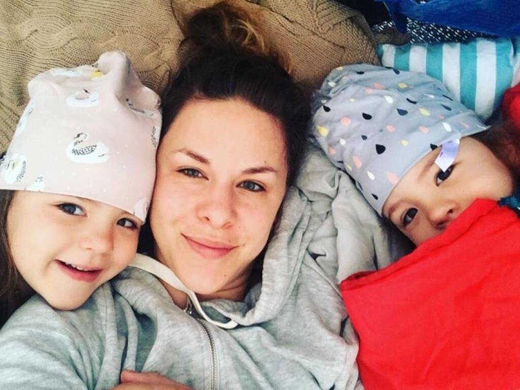 Kristína a jej dva najväčšie poklady.