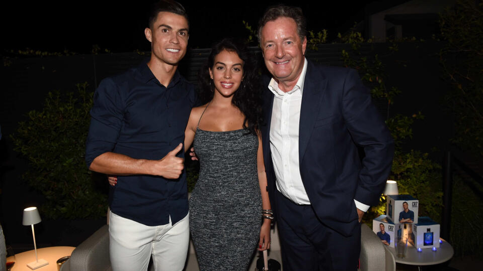 Cristiano Ronaldo (vľavo) prezradil mnoho zaujímavostí v rozhovore s Piersom Morganom (vpravo)