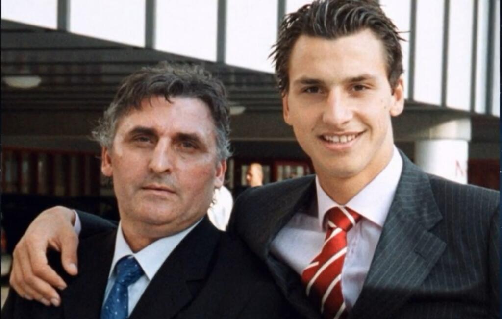 Zlatan Ibrahimovič zamlada nenosil copík.
