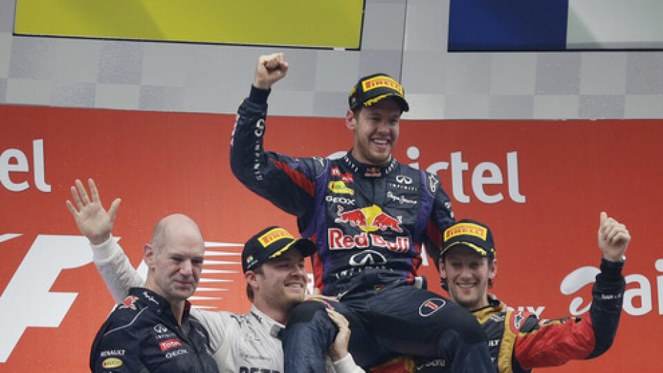 Sebastian Vettel je opäť majstrom sveta Formuly 1.