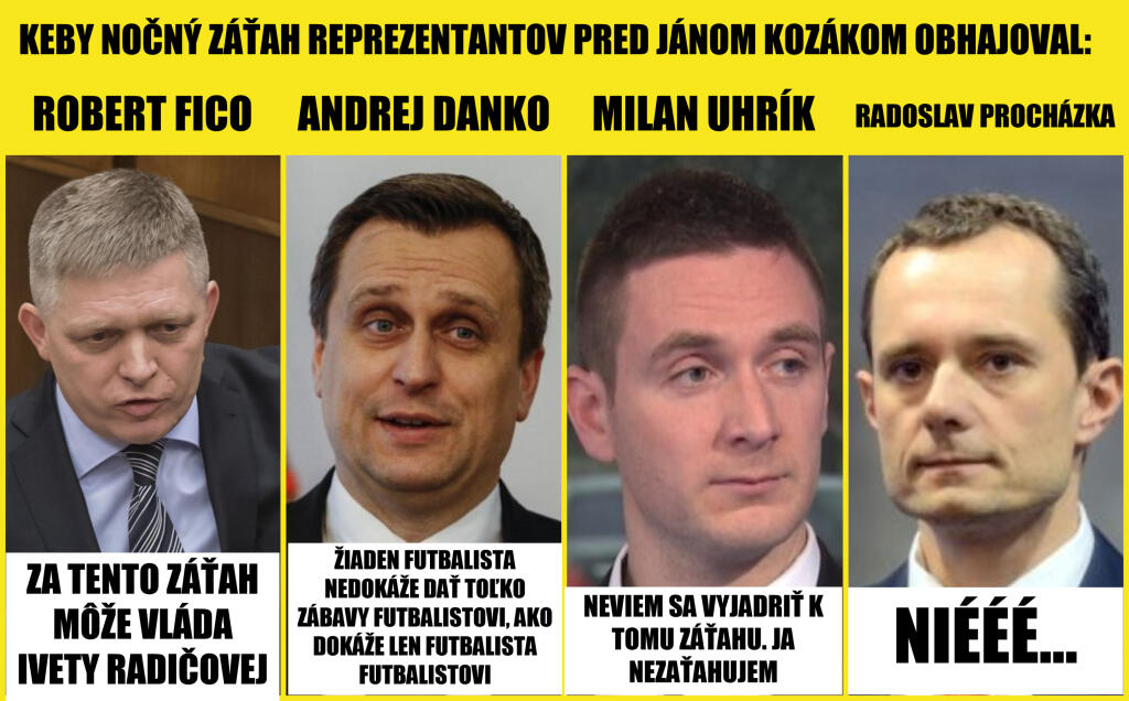Naši politici by slovenským futbalistom veľmi nepomohli...