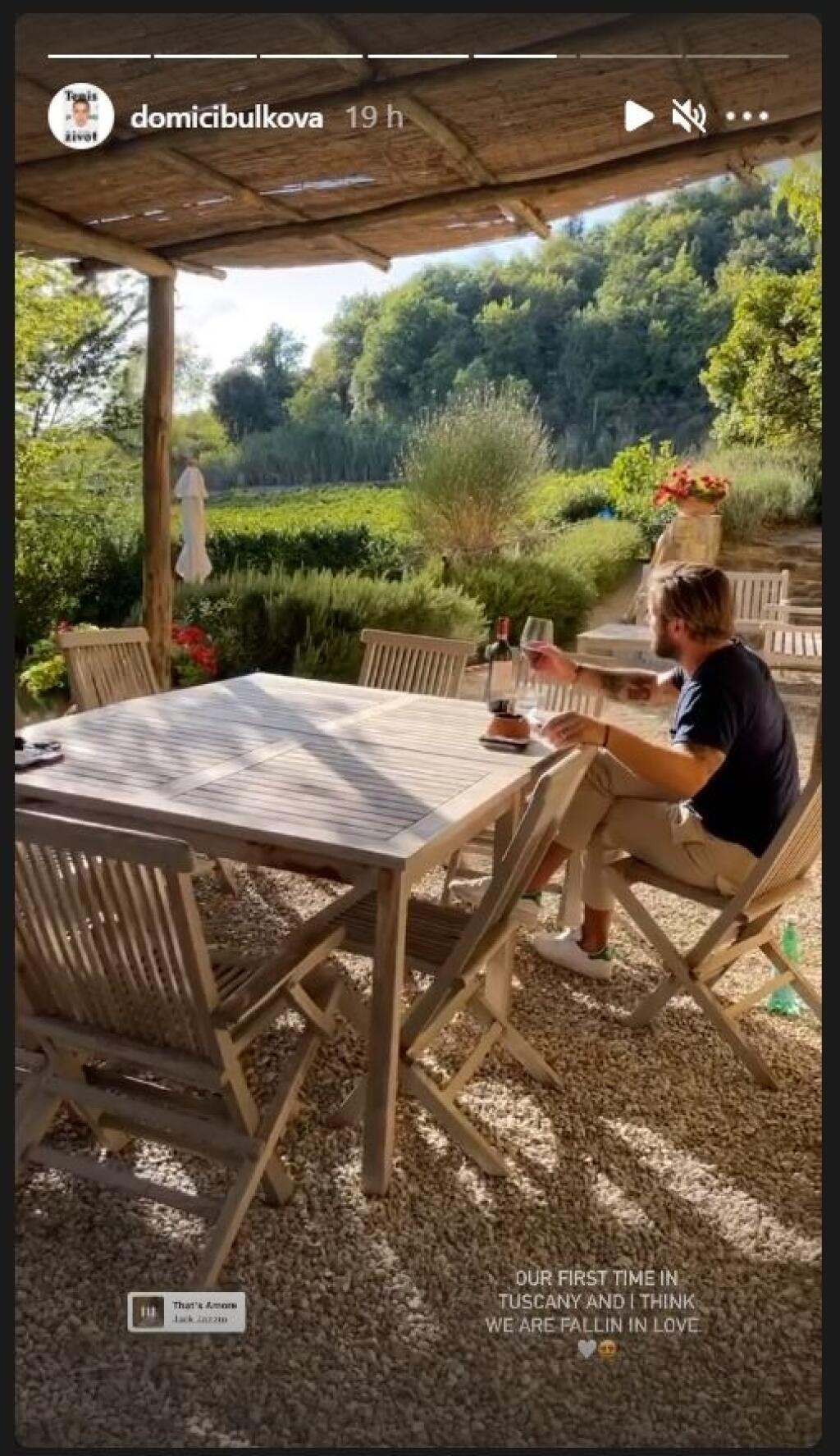 Cibulková od včera zdieľala na instagrame zábery z Toskánska, kde podľa všetkého odletela s rodinkou.