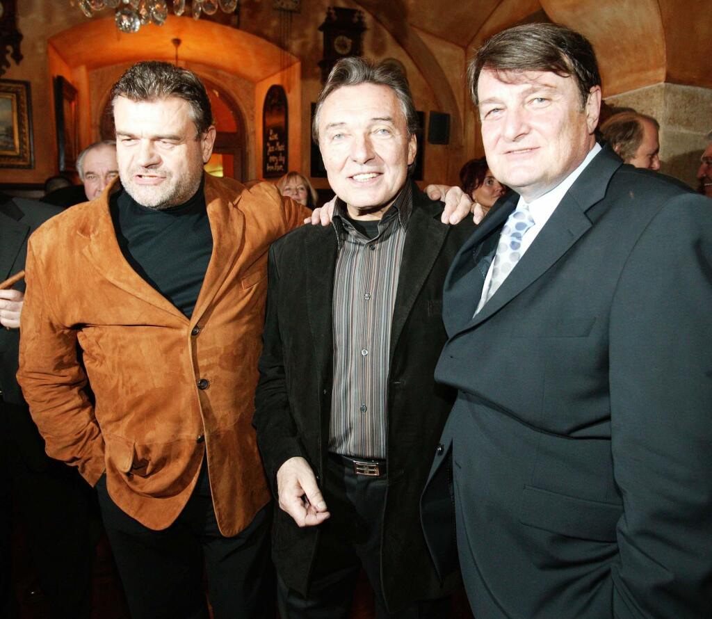 Karel Svoboda, Karel Gott, Ladislav Štaidl.