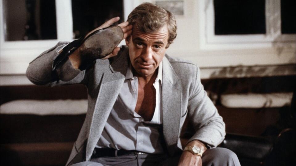 Jean-Paul Belmondo vo filme Gašparko.