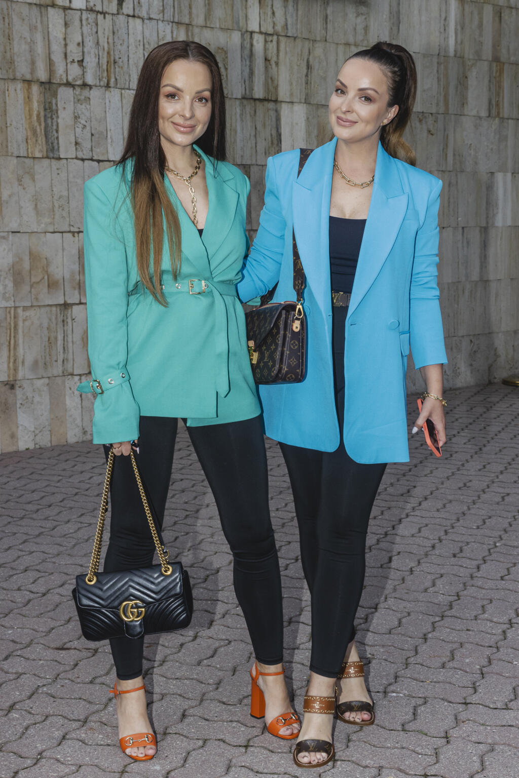 Na snímke Daniela a Veronika Nízlové počas otvorenia letnej sezóny v reštaurácií Di Andrea v Bratislave.