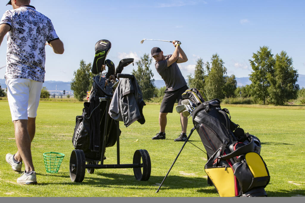 Golfové zručnosti si vyskúšal aj Marko Daňo.