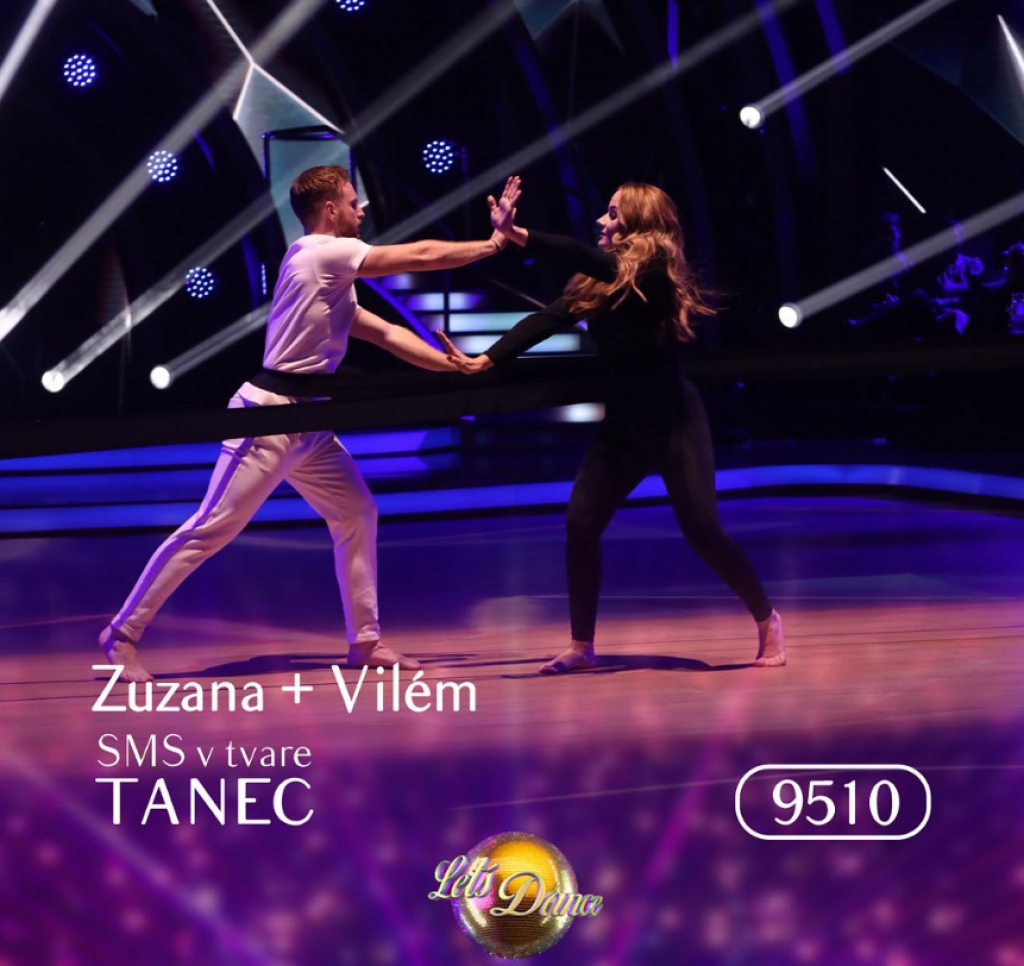 Zuzana Kubovčíková Šebová a Vilém Šír - scénický tanec.