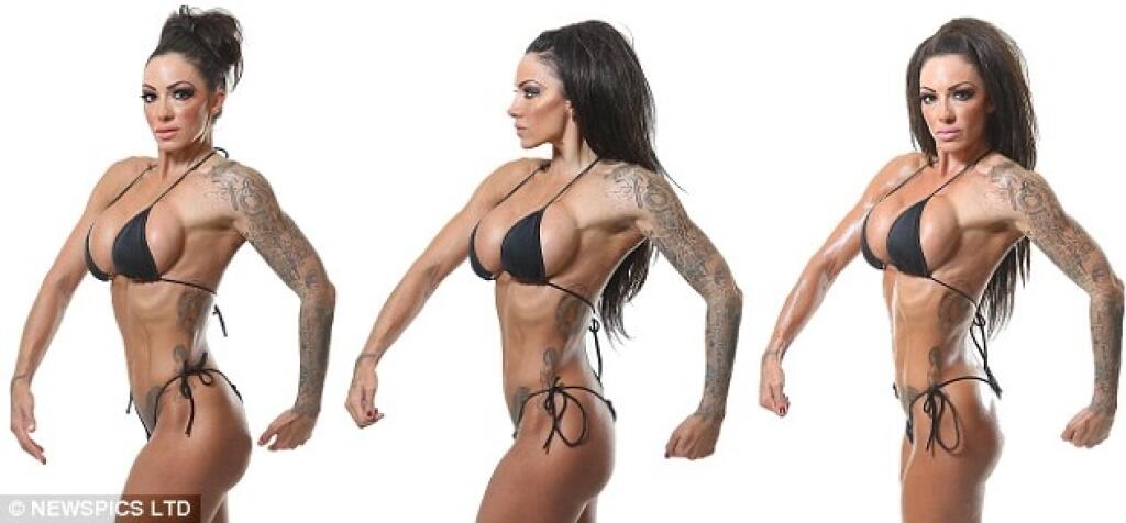 She changed. Бодибилдерша Jodie Marsh.