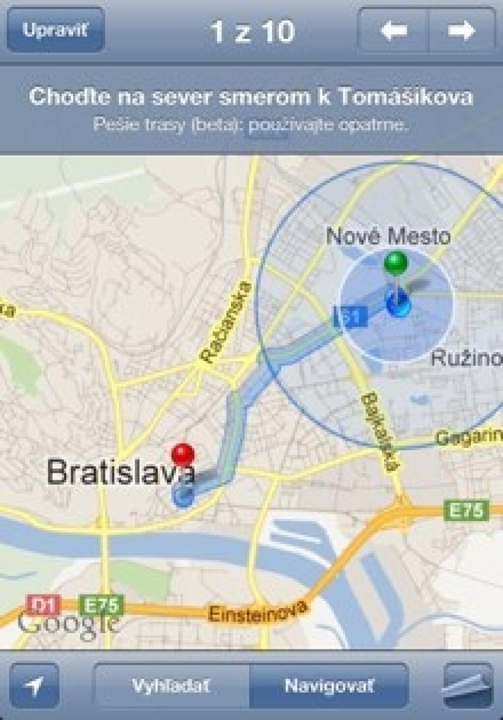 Appka dňa: Ako sa nestratiť v centre Bratislavy