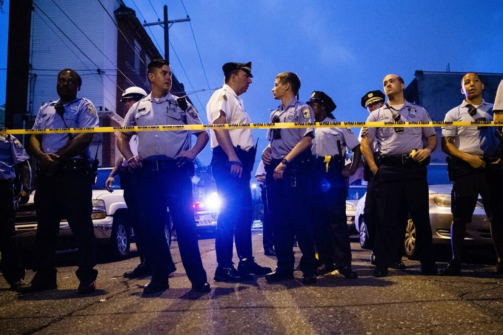 USA Filadelfia streľba policajti muž zadržaný