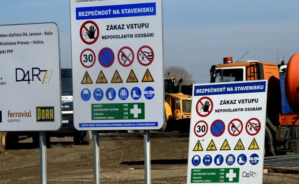 SR Bratislava Obchvat D4R7 Výstavba BAX