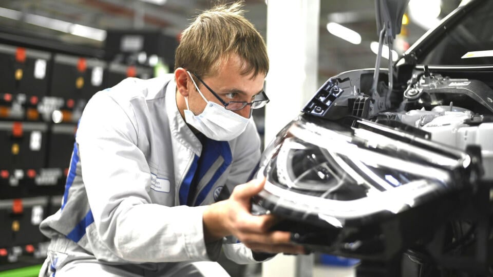 Výroba modelu Volkswagen ID.3