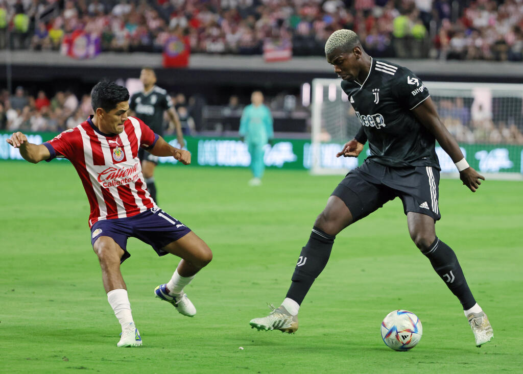 Paul Pogba v drese Juventusu Turín.