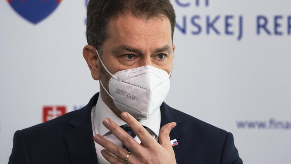 Na snímke podpredseda vlády SR a minister financií SR Igor Matovič (OĽaNO)