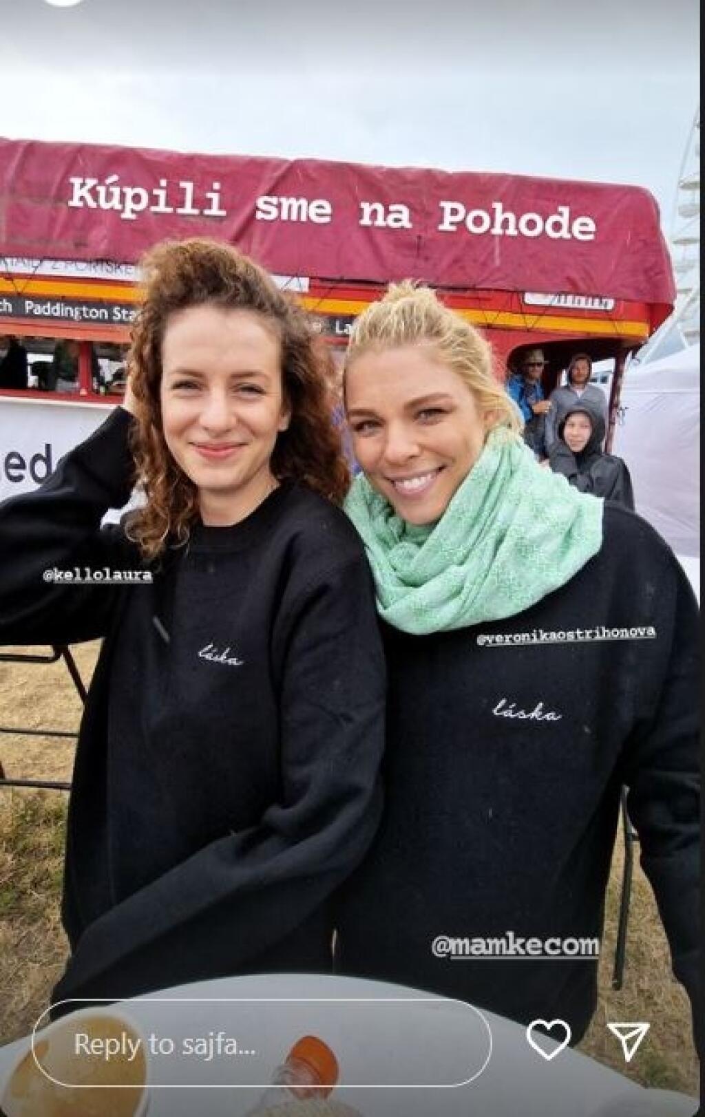 Na Pohodu prišla aj moderátorka Veronika Cifrová Ostrihoňová.