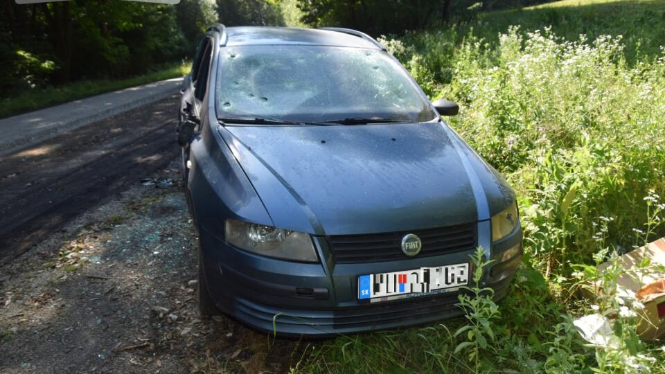 V čase od 19:00 hod. do 7:00 hod. v obci Petrova Lehota, asi 70 metrov za mostom smerom na obec Motešice, doslova zdemoloval tu odstavené motorové vozidlo Fiat Stilo. Na ňom neznámym predmetom poškodil čelné sklo, rozbil všetky bočné sklá a zadné sklo, predné a zadné svetlomety a pravé spätné zrkadlo. Taktiež vyhol predné dvere na strane spolujazdca a z vozidla vytrhol autorádio, ktoré zahodil približne 10 metrov za vozidlo.