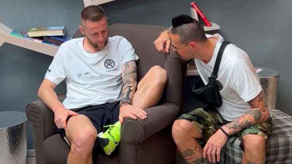 Marek Hamšík, ktorý v národnom drese skončil pred pár dňami prišiel v stredu na zraz Sokolov do Šamorína.