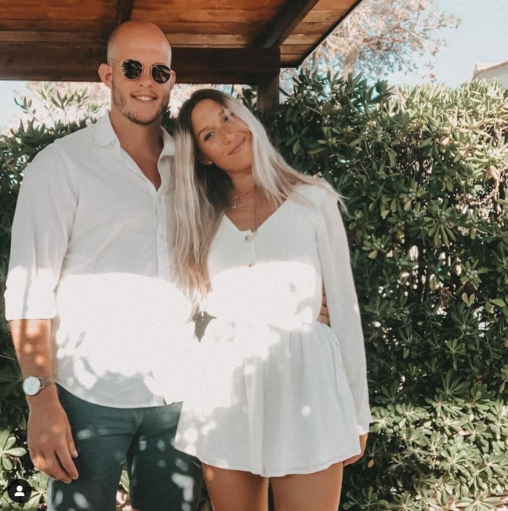 Kanadskému útočníkovi Jamesovi Livingstonovi robí v Poprade spoločnosť aj jeho manželka Veronica.
