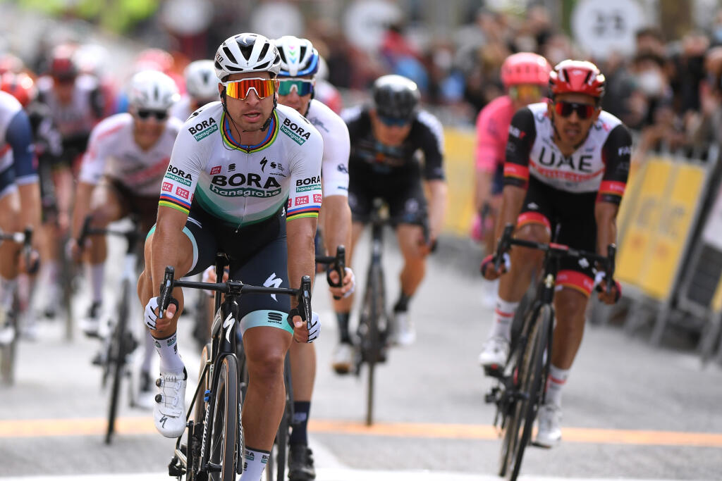 Sagan počas víťaznej etapy