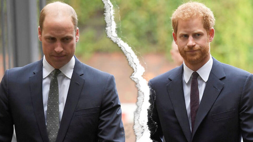 Bratia princovia William a Harry.