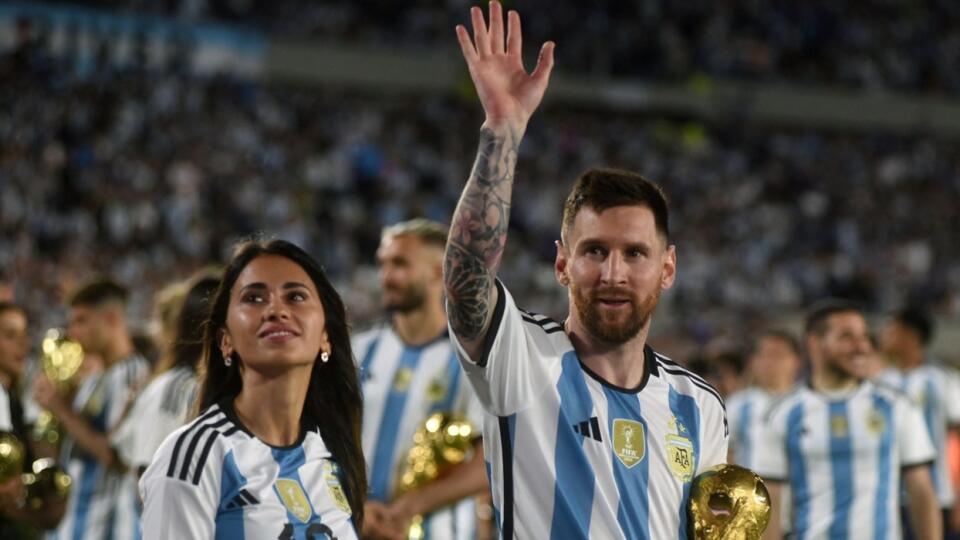 Lionel Messi bol na oslavách v rodnej Argentíne dojatý.