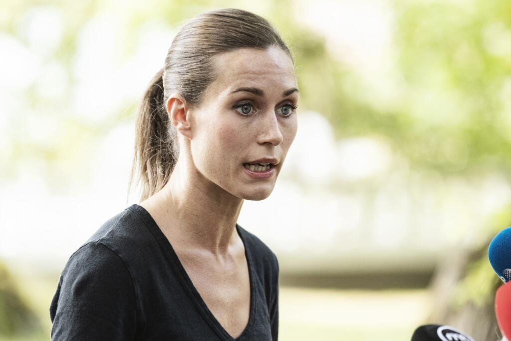 Fínska premiérka Sanna Marinová