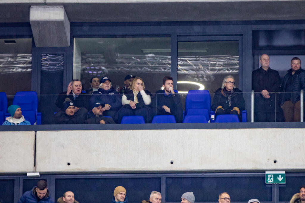 Hokejový zápas medzi HC Slovan a Košice (Winter games)