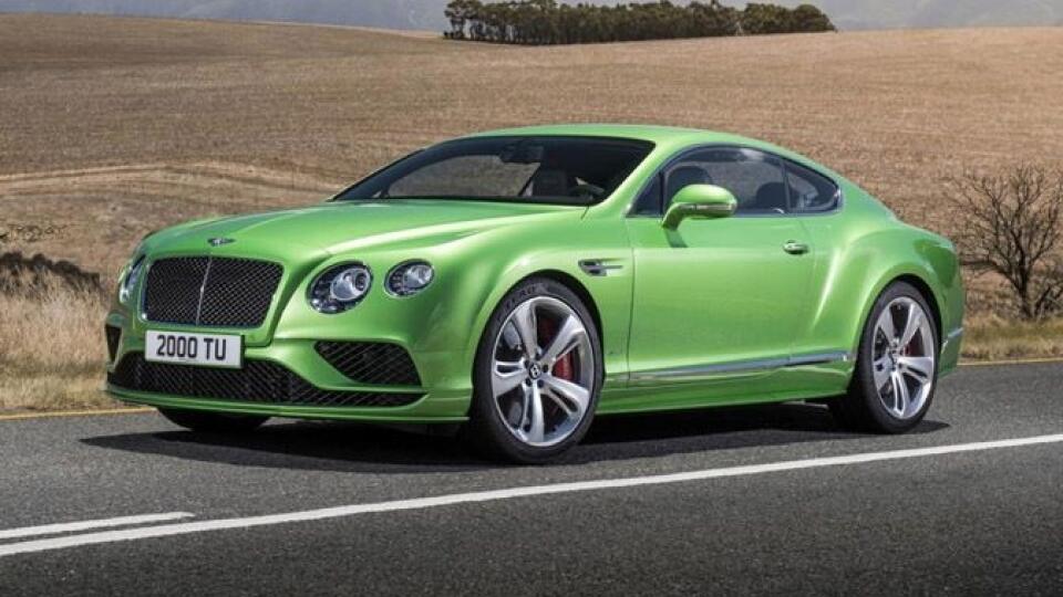 Zmodernizované Bentley Continental