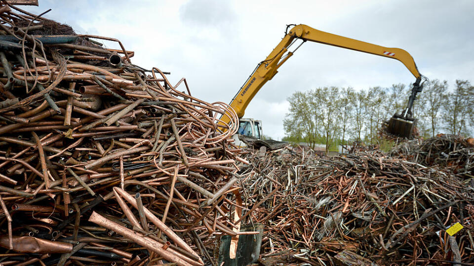Recyklovanie šrotu v Aurubise