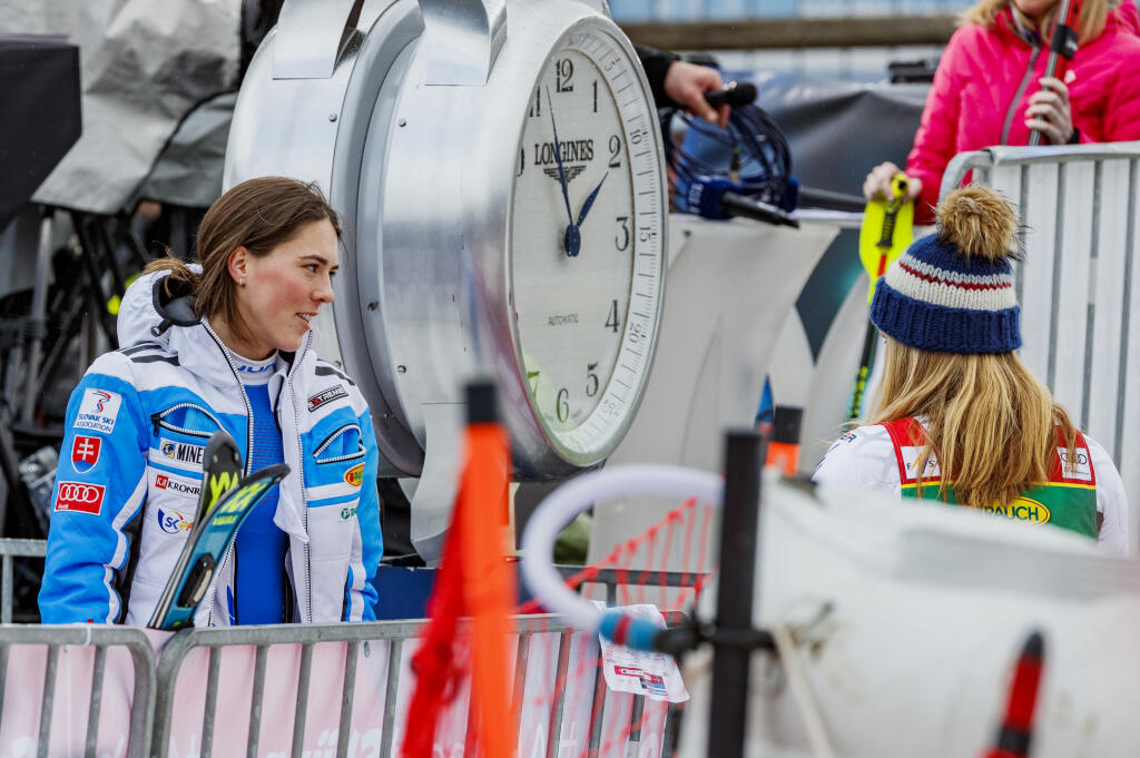 Petra Vlhová a Mikaela Shiffrinová.