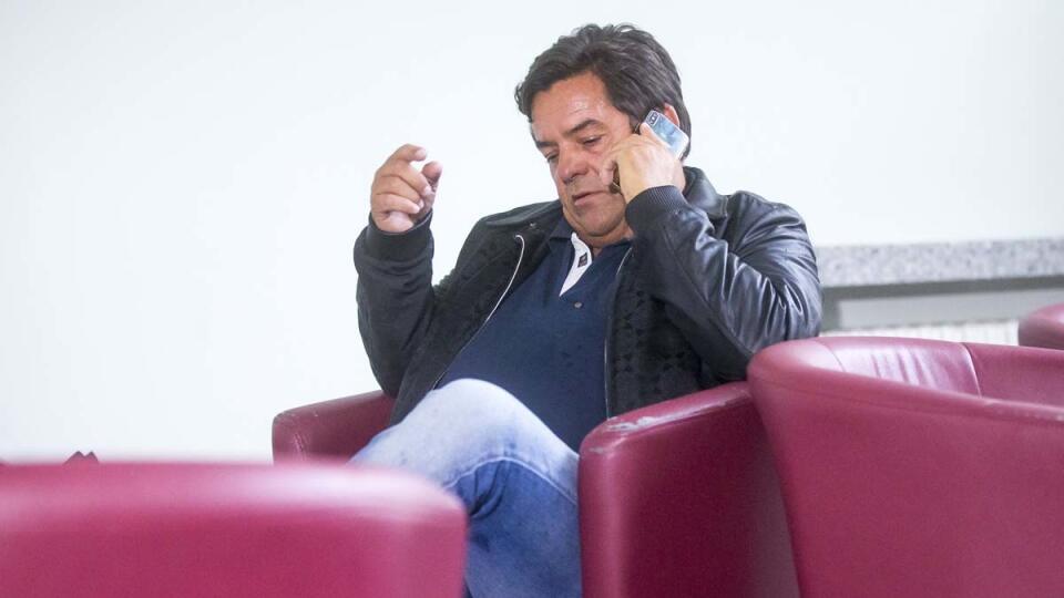 06.06.2018. Bratislava. Marián Kočner na výsluchu na polícii v kauze oznámenia na ohrozovanie Adama Valčeka. foto gabriel kuchta /SME, Image: 374026007, License: Rights-managed, Restrictions: , Model Release: no, Credit line: Profimedia, TEMP Petit Press