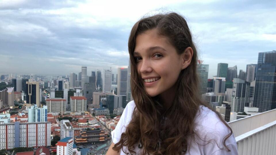 Pôvabná česká modelka Jana Tvrdíková.