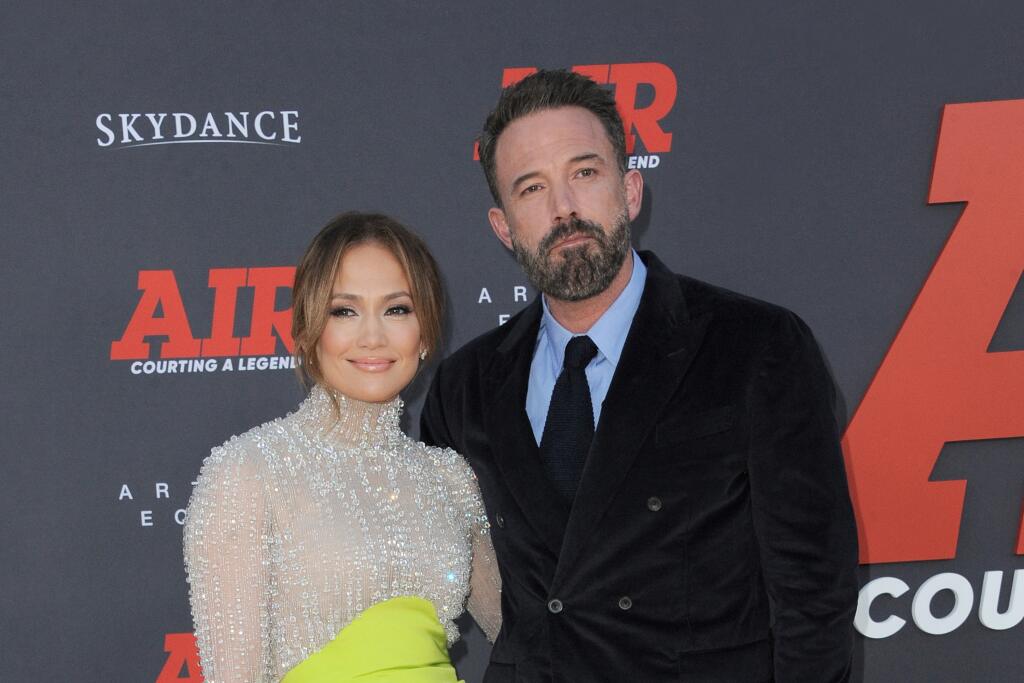 Jennifer,Lopez,And,Ben,Affleck,At,The,Amazon,Studios',World