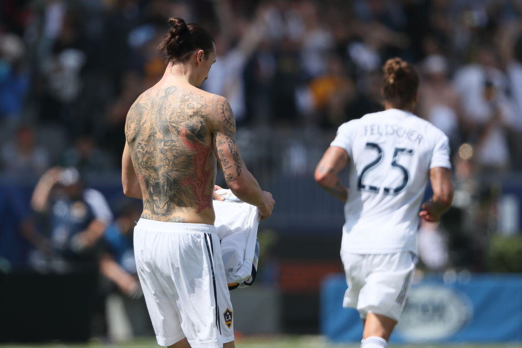 Zlatan Ibrahimovic.