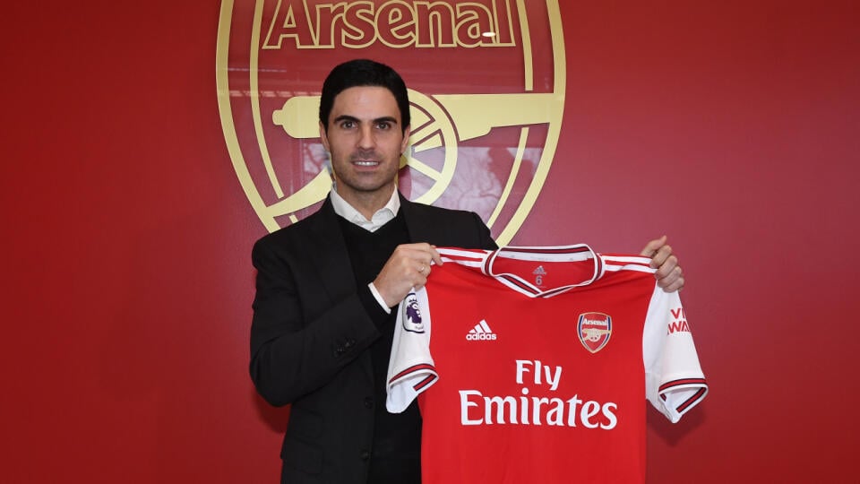 Mikel Arteta.