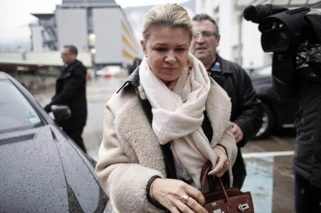 Corinna Schumacherová na jednej z fotografií, ktoré boli predmetom súdneho pojednávania.
