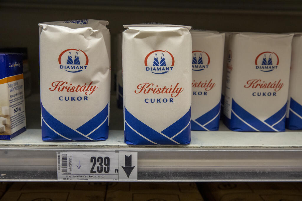 Cena múky je v Maďarsku regulovaná. V akcii stojí dokonca len 42 centov. Jeden kilogram cukru vyjde na 63 centov.