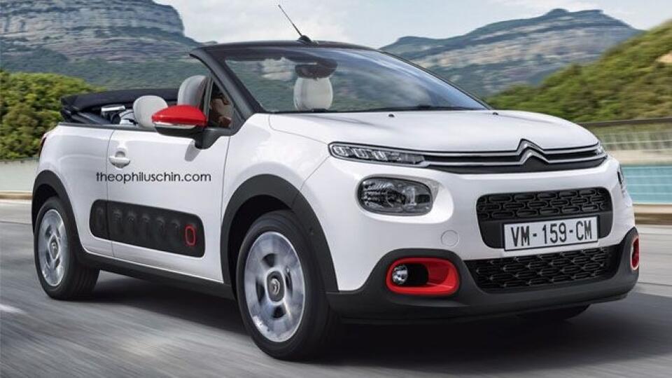 Kabriolet Citroën C3 by na cestách určite vytŕčal z radu