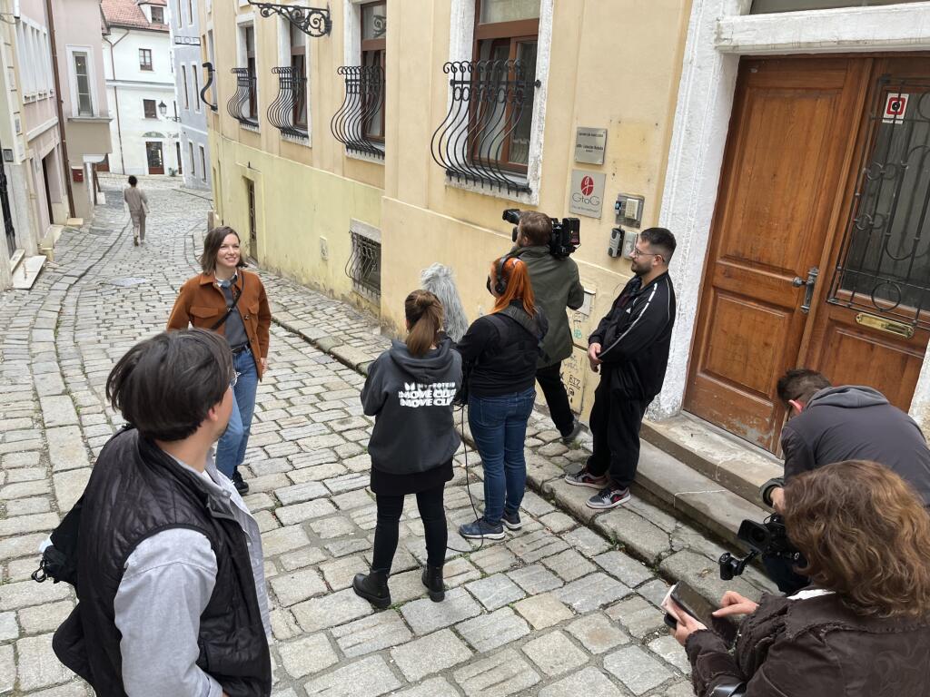 Zuzana Smatanová v  dokumentárnom cykle Opri sa o mňa.