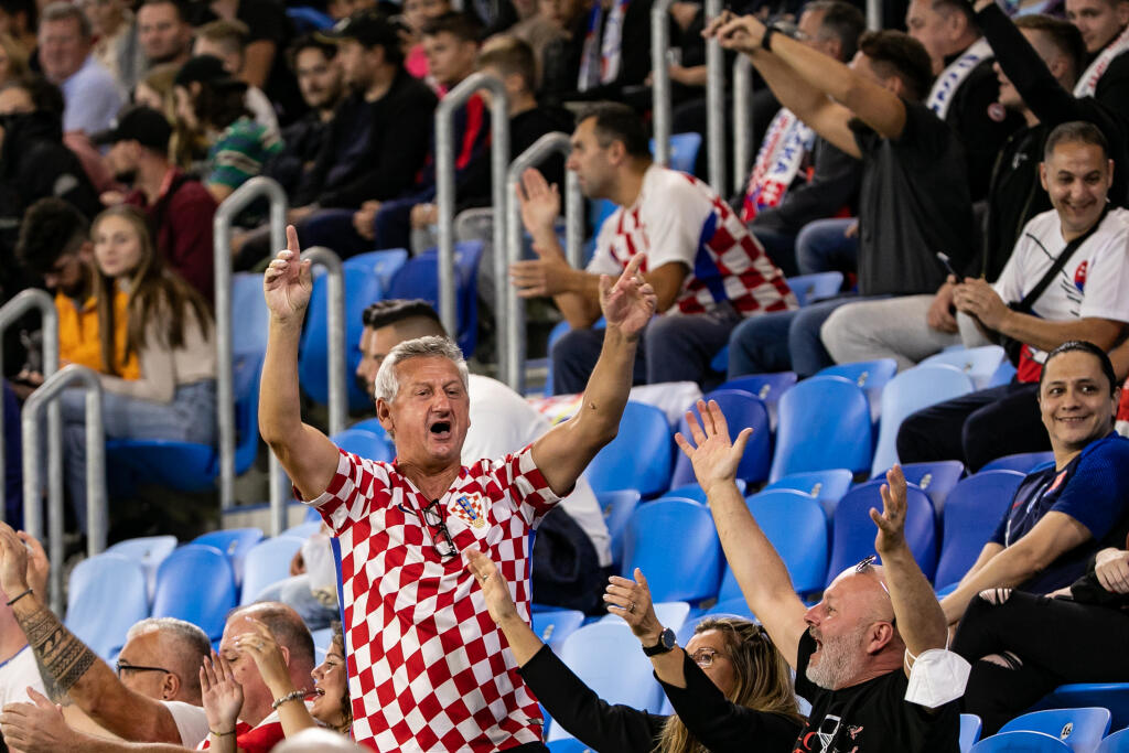 Kvalifikačný zápas o postup na Majstrovstvá sveta 2022 v Katare medzi Slovenskom a Chorvátskom.