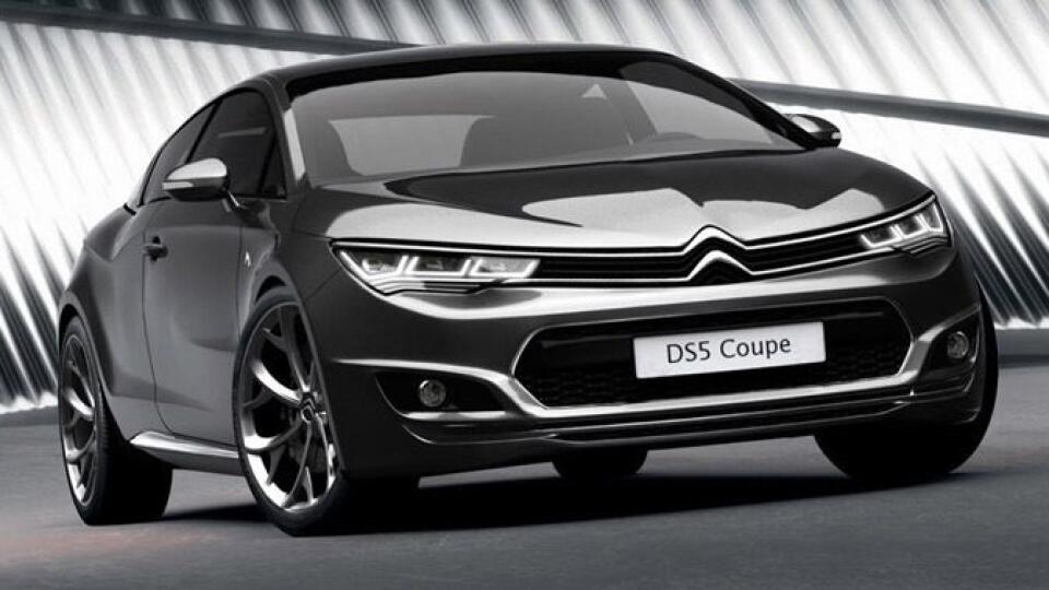 Citroën DS5 Coupe z virtuálneho pera Davida