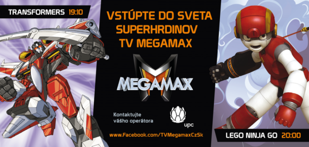Nová televízia Megamax má na Slovensku veľkú kampaň