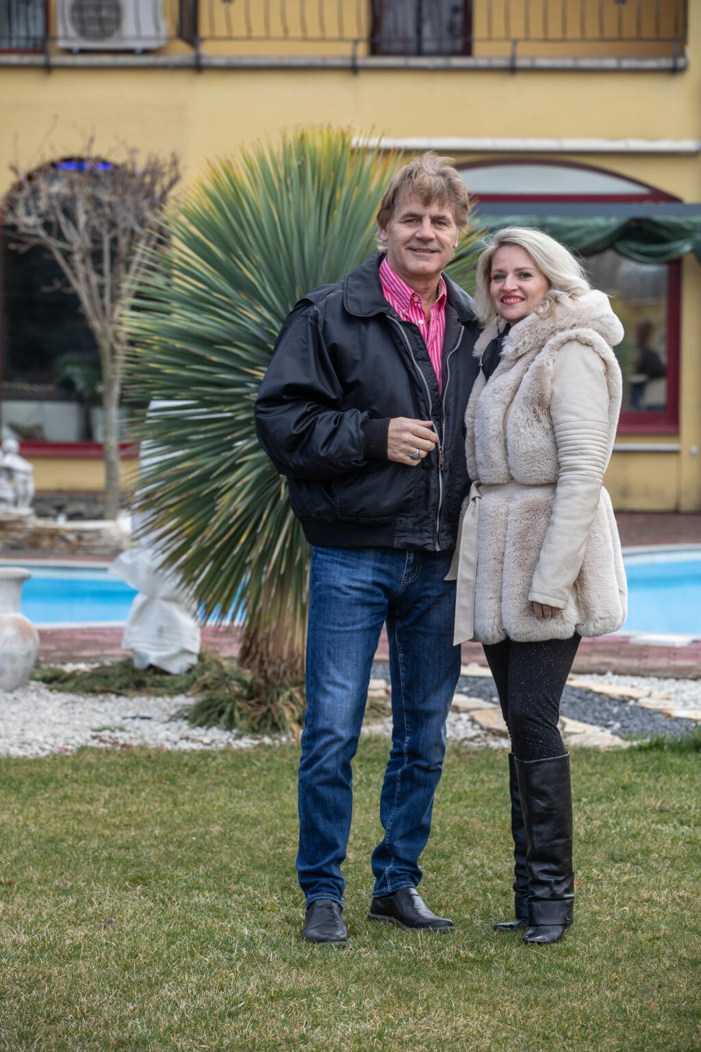 Na snímke je Otto Weiter slovenský spevák, textár a podnikateľ a Petra Maxin ktorá vytvorila nové spevácke duo s Ottom Weiterom.
